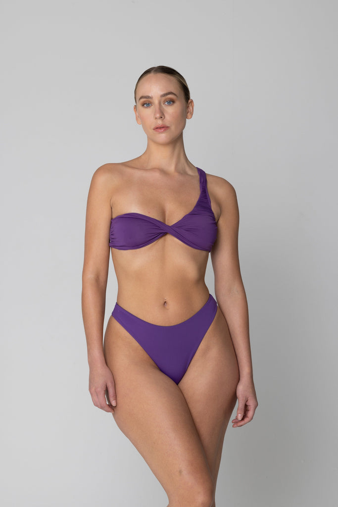 The Aubrey Top- Grape - Selina Rae Swimwear 