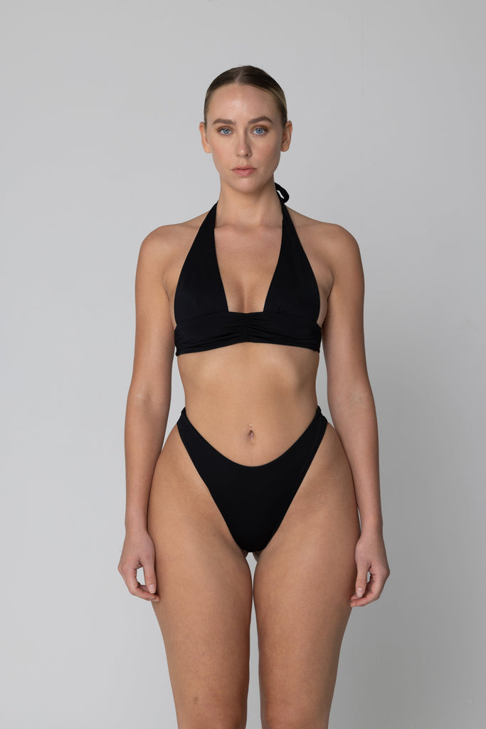 The Kaila Top - Black - Selina Rae Swimwear 